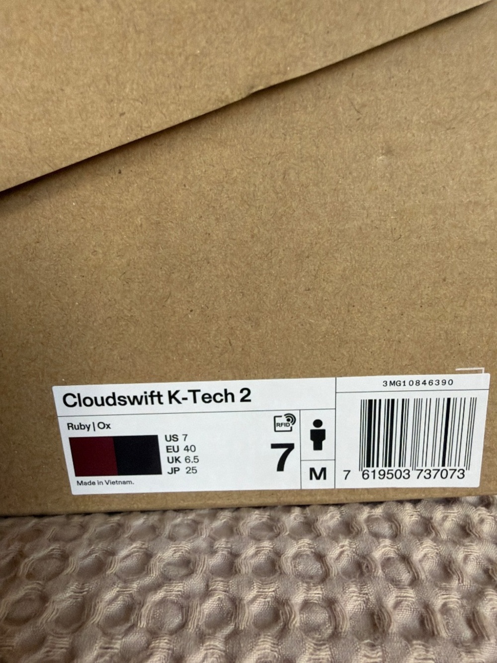 KITH FOR ON K-TECH 2 - RUBY / OX - Picture 2 of 2